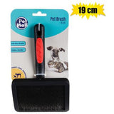 Pet dog/cat brush rubber fine wire