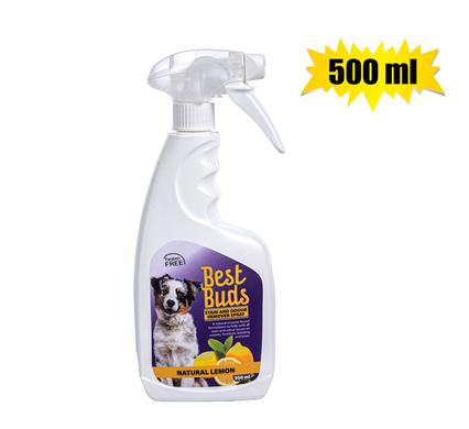 Best Buds Stain and Odour Remover Spray Natural Lemon 500ml