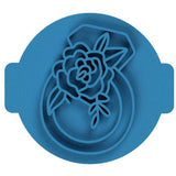 Hubbe Ring & Rose Cookie Embosser