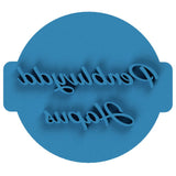 Hubbe Penblwydd Hapus - Happy Birthday in Welsh Cookie Embosser