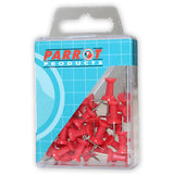 Parrot Push Pins (Boxed 30 - Red) BA3001R