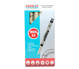 Ultra Fineliner Permanent Markers (Box of 12 - Black) PP2001B