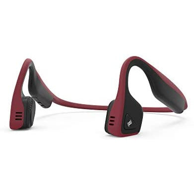 Shokz Wireless bone Conduction Headphones Titanium Canyon Red