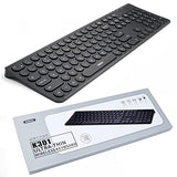Remax Ultra Thin Wireless Keyboard K-301 Pink