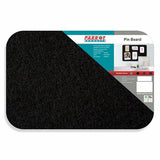 Parrot Notice Board - Adhesive Pin Board No Frame (600 x 450mm) - Black BD0320B