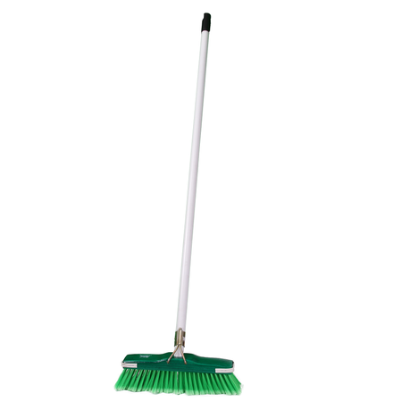 Academy Broom Soft Filled With Flagged Synthetic Fibre In Assorted Col ...