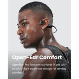 Aftershokz Wireless bone Conduction Headphones Open Run Black