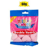 Mister Sweet Gummy Double Love Hearts 60g