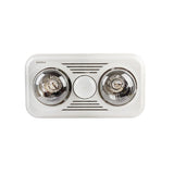 Eurolux C85W 3-in-1 Bathroom Heater White 2 x 275W & 1 x 60W