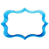 Hubbe Cookie Cutter - Scroll Frame