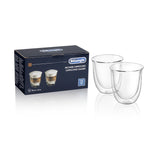Delonghi 2 Glass Cappuccino SET DLSC311
