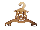 Wooden Animal Clothes Hanger