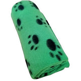Pet Blanket with Patterns Green