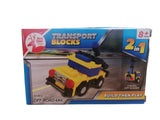 Red Deer 2-In-1 Transport Building Blocks