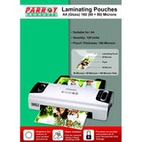 Parrot Laminating Pouch A4 160(80+80) Micron - Pack of 100 LFA480