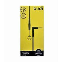 Budi 1.2m Aux Cable Black M8J150X90