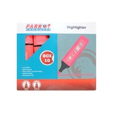 Parrot Marker Highlighter Box 10 - Pink PH1001P