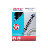 Parrot Products Whiteboard Markers (10 Markers - Bullet Tip - Black) PW1001B
