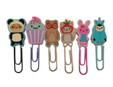 Cute Cartoon Figure Paper Clips - 6 Piece