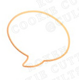 Hubbe Cookie Cutter - Speech Bubble 2