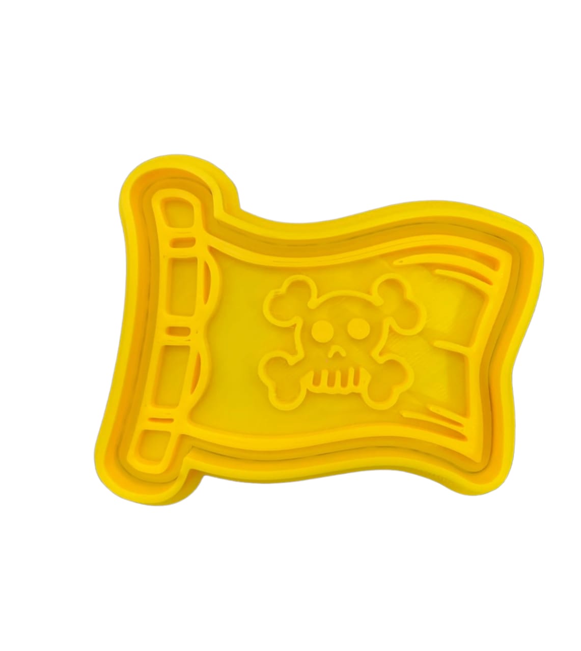 Hubbe Cookie Cutter - Pirate Jolly Roger Flag