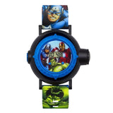 Marvel Avengers Digital Projection Multicoloured Strap Watch