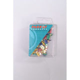 Parrot Hexagonal Pins Assorted - Pack of 30 BA3004