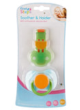 First Steps Silicone Teat Soother & Holder