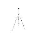 Parrot Easel Aluminium Adjustable - Light Grey