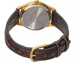 Lorus Ladies Brown Leather Strap Analogue Watch