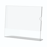Parrot products Acrylic Menu Holder - Single Sided - A5 Landscape - Box 5