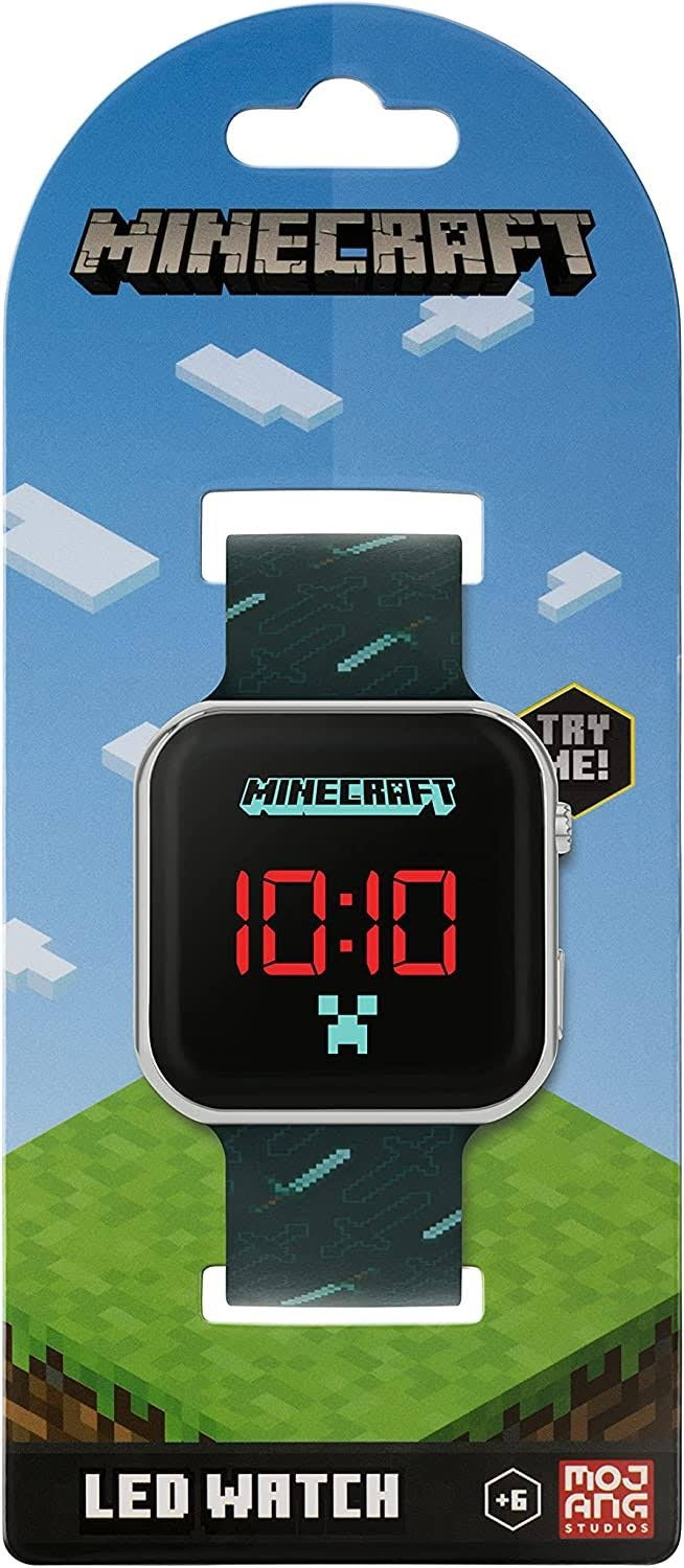 Minecraft LED Digital Watch