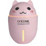 Goldair Mini Humidifier with USB Fan and Light - Pink