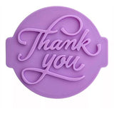 Hubbe Thank You Cookie Embosser