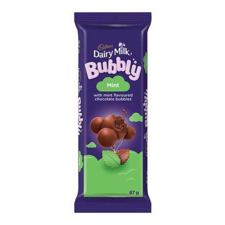 Cadbury Bubbly Mint 87g