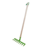 Garden kids rake metal 70cm asstd