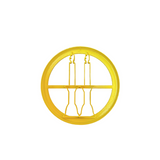 Hubbe Cookie Cutter - Hanukkah Candles
