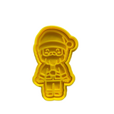 Hubbe Cookie Cutter - Christmas Santa Claus