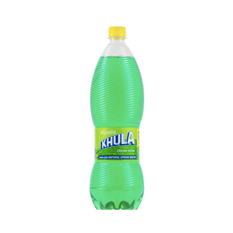 Aquelle Khula Cream Soda Flavoured Drink 1.5l