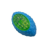 Strong Rubber Rugby Shaped Chew Toy