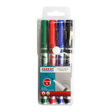 Parrot Whiteboard Marker Slimline (Pack of 4) PW0401B