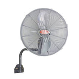 EUROLUX Hurricane Industrial Wall Fan, 20 Inch, Silver F34