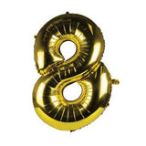 Gold Number Helium Balloon 106cm