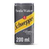 Schweppes Soda Water Can 200ml