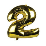 Gold Number Helium Balloon 106cm