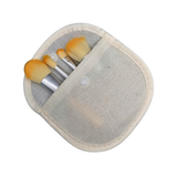 Eco Anti-Bacterial 5 Piece Bamboo Makeup Powder Brush Set