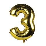 Gold Number Helium Balloon 106cm