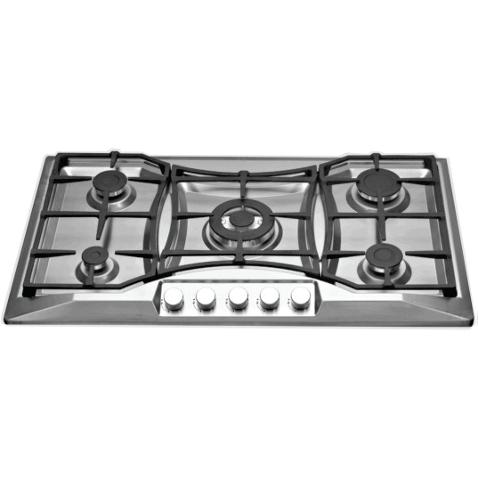 Goldair 5 Burner Gas Hob - S/S GSGH-500