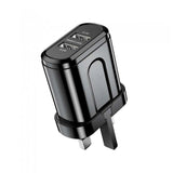 UK Plug 2.4 Dual USB Charger