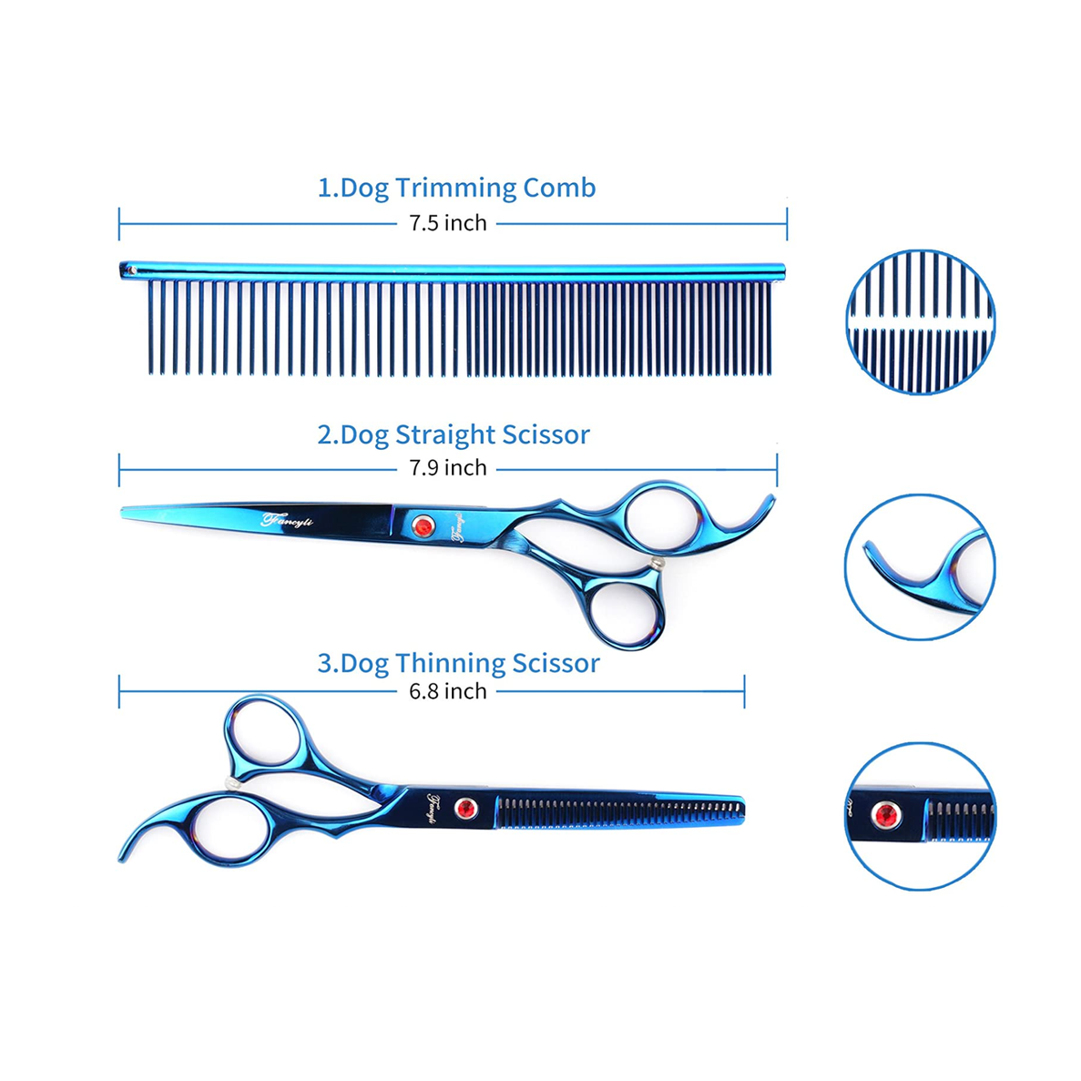 Professional dog grooming scissor sets deals